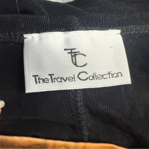 The Travel Collection art nouveau graphic tank top orange red sleeveless size L - Picture 8 of 8